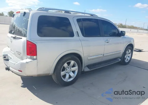 2010 Nissan Armada Titanium from USA, damaged, VIN 5N1BA0ND1AN609020